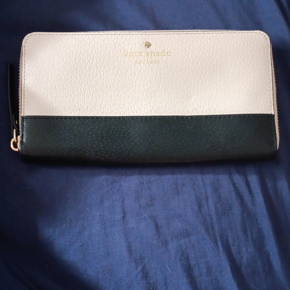 Kate Spade Grand Street Colorblock Leather Bifold Wallet